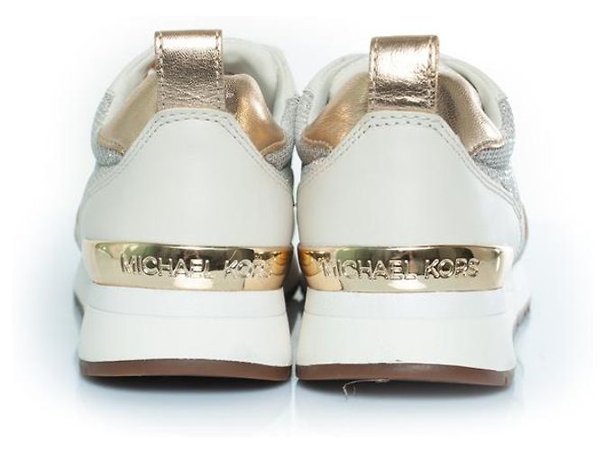 Sneakers Allie Stride di Michael Kors D'oro Metallico - vista 5