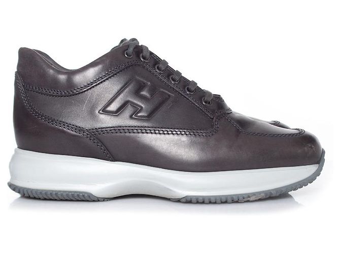 Sneakers Hogan Interactive H Forata Grigio - vista 5