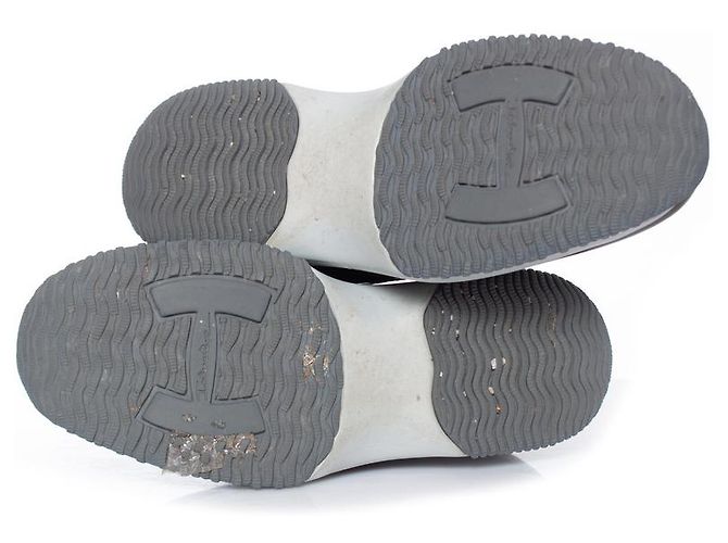 Sneakers Hogan Interactive H Forata Grigio - vista 7