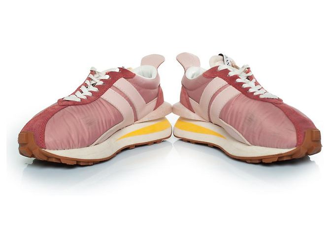 Sneaker Bumpr Lanvin Paris in rosa - vista 6