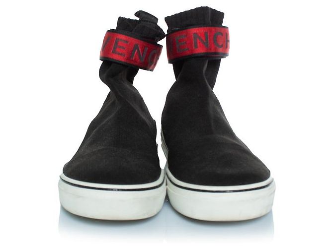 Sneaker a calza Givenchy George V in nero - vista 3