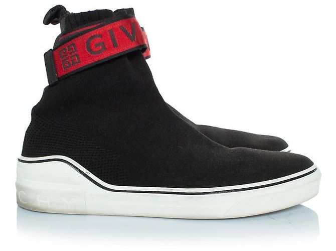 Sneaker a calza Givenchy George V in nero - vista 4