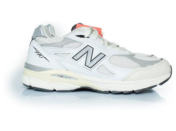 Sneakers New Balance 990 V3 MiUSA Teddy Santis Bianco - vista 3