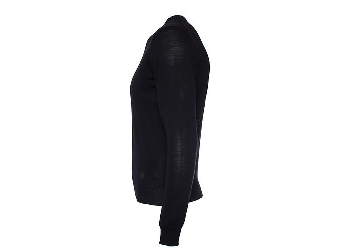 Corneliani Black wool jumper - view 4