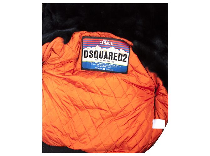 Giacca bomber verde in cotone Dsquared2 Cachi - vista 5