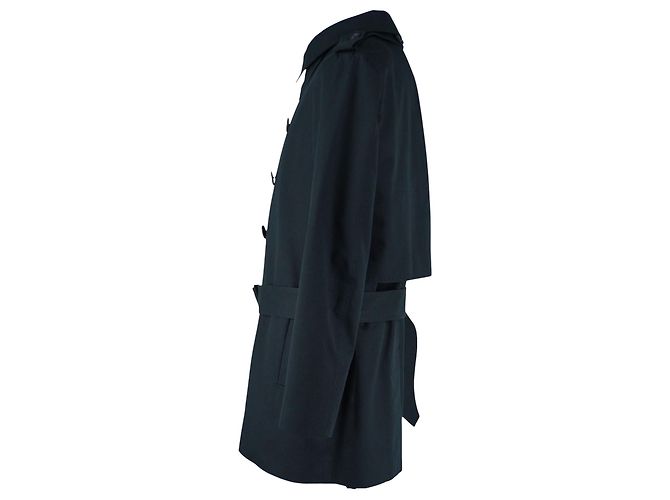 Schwarzer Dior-Trenchcoat mit abnehmbarem Gürtel - Ansicht 2
