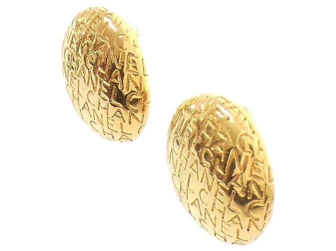 Chanel Ohrringe Golden Metallisch - Ansicht 2