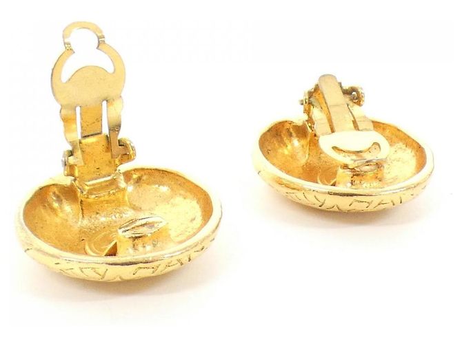 Chanel Ohrringe Golden Metallisch - Ansicht 8