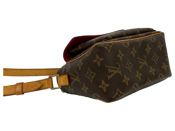 Borsa a Spalla Monogram VIVACITE di Louis Vuitton Marrone - vista 8