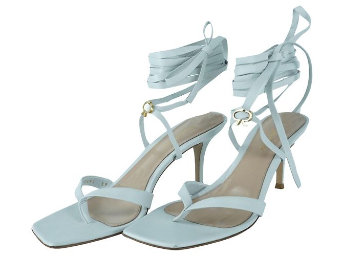 Sandalias Blancas con Tiras Gianvito Rossi Blanco - vista 2