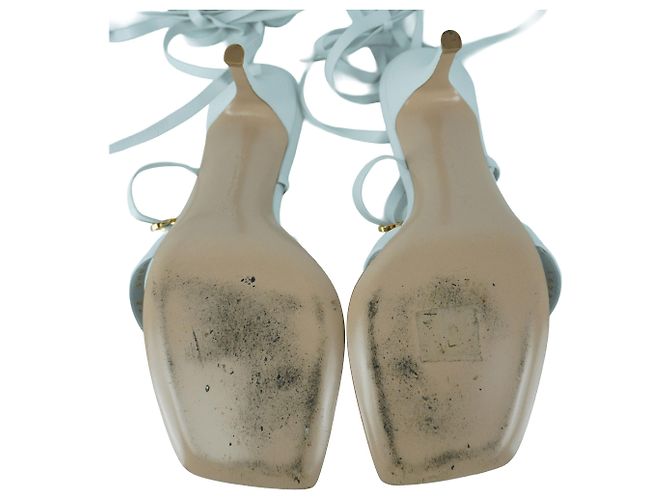 Sandalias Blancas con Tiras Gianvito Rossi Blanco - vista 6