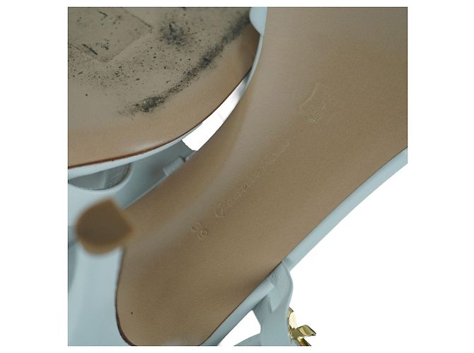 Sandalias Blancas con Tiras Gianvito Rossi Blanco - vista 7