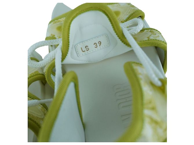 Sandali D-Connect Verde Chiaro Christian Dior Multicolore - vista 8