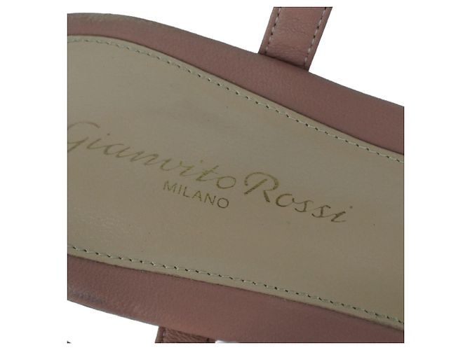 Sandali Jaime Beige Gianvito Rossi Marrone - vista 10