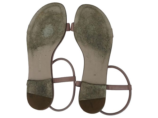 Sandali Jaime Beige Gianvito Rossi Marrone - vista 7