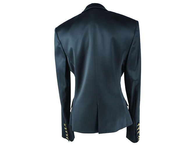 Alexandre Vauthier Black Tuxedo Blazer - view 3
