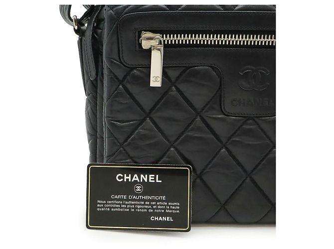 Borsa a tracolla in pelle Coco Cocoon di Chanel Nero - vista 9