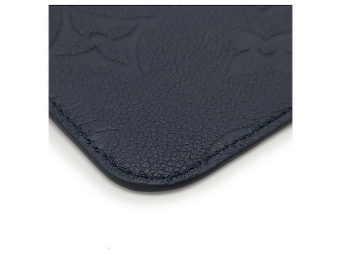 Pochette Monogram Empreinte Louis Vuitton Blu - vista 3