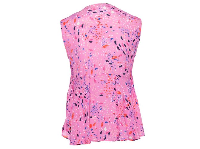 Top rosa con estampado Elisabetta Franchi. - vista 2