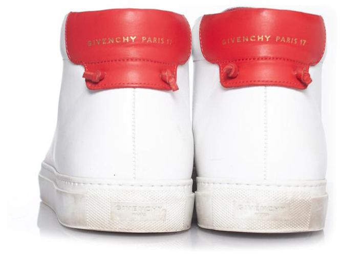 Sneakers alte Givenchy in bianco - vista 3