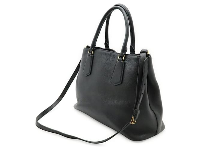 Borsa in pelle Prada Nero - vista 2