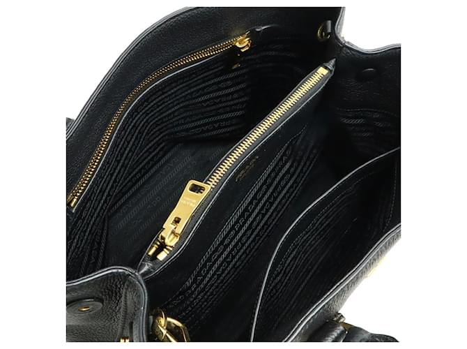 Borsa in pelle Prada Nero - vista 6