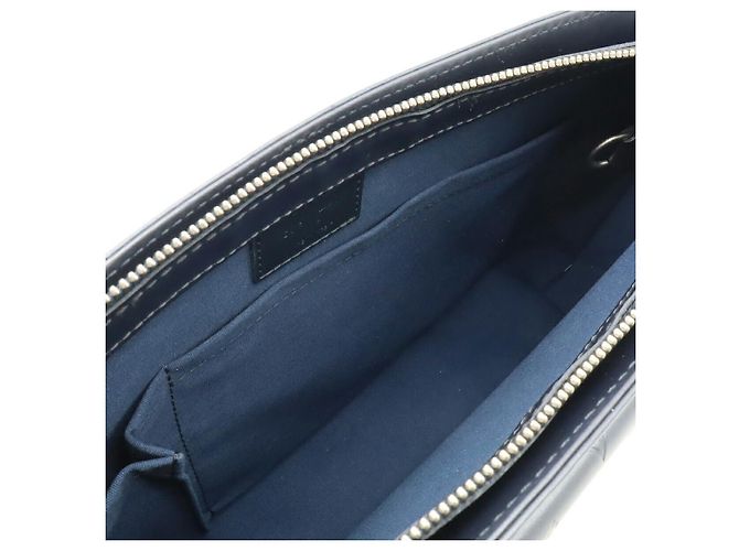 Louis Vuitton Monogram Mat Alston Schultertasche Blau - Ansicht 6