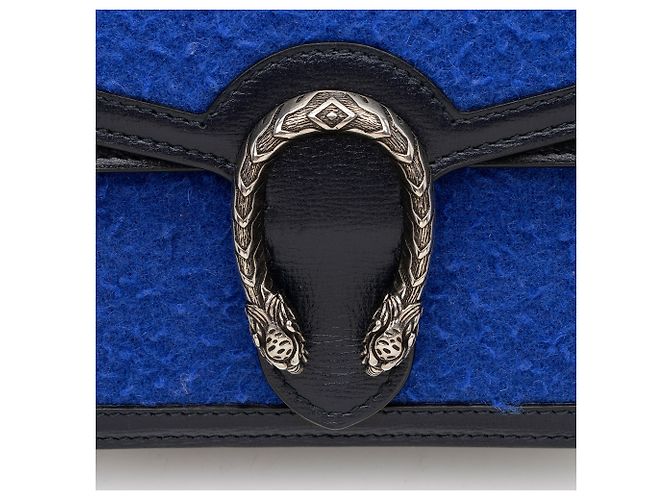 Gucci Mini Schultertasche Dionysus aus Wolle - Ansicht 8