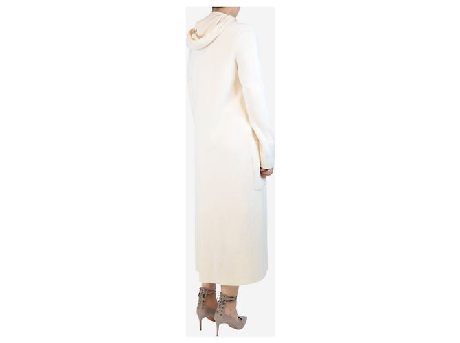 Maje Creme langer Cardigan - Größe M Roh - Ansicht 2
