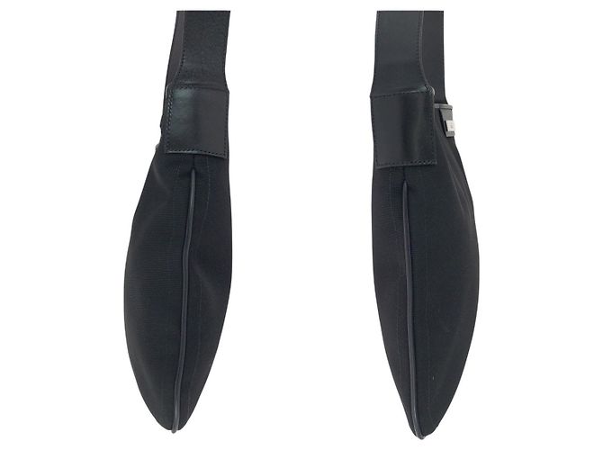 Borsa a Spalla Pochette in Tela/Pelle Gucci Nero - vista 5