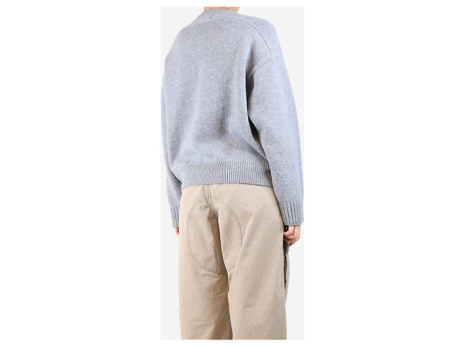 Autre Marque Grau Aidar Cardigan - Größe M - Ansicht 2