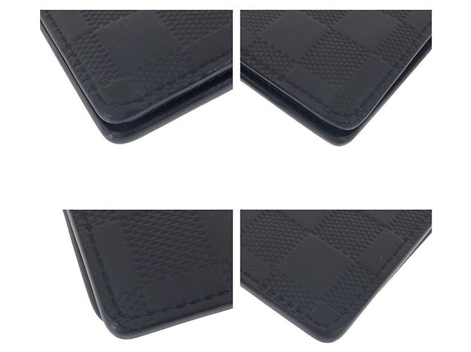 Louis Vuitton Damier Infini Langbörse Schwarz - Ansicht 3
