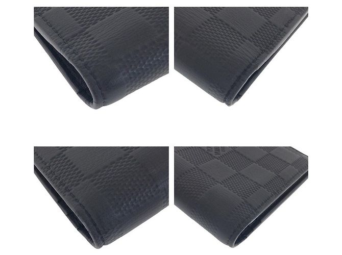 Louis Vuitton Damier Infini Langbörse Schwarz - Ansicht 4
