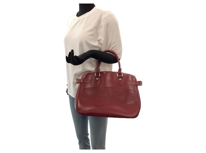 Louis Vuitton Epi Passy PM Tote Bag Rot - Ansicht 7