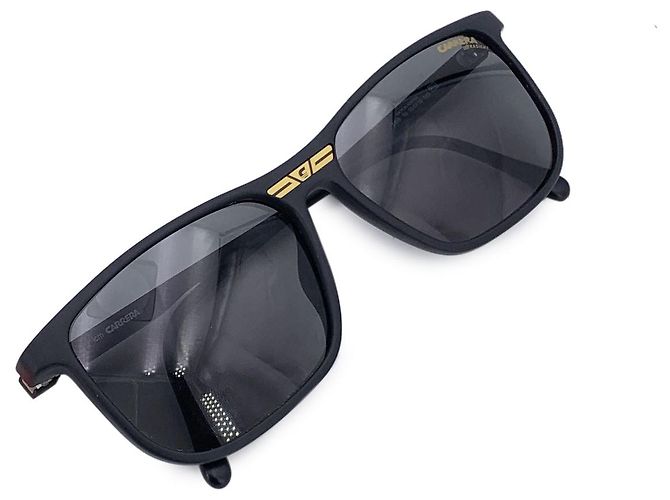 Occhiali da sole in plastica vintage Carrera Nero - vista 3