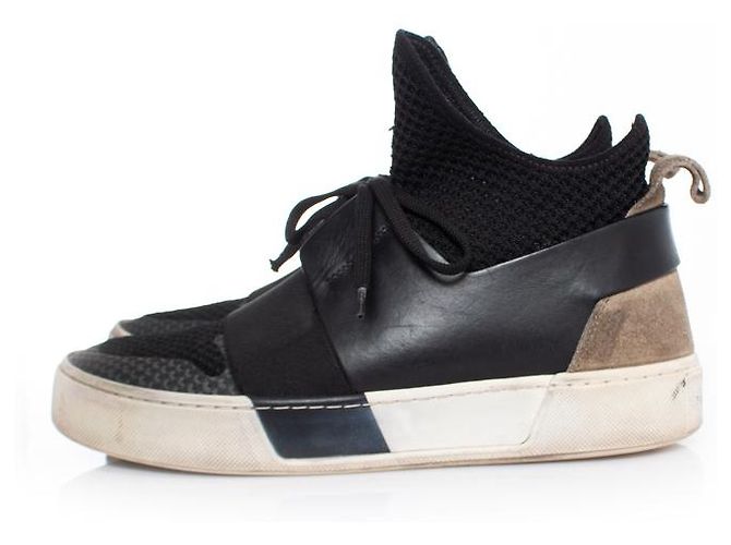 Balenciaga elastischen High-Top-Sneaker Grün - Ansicht 2