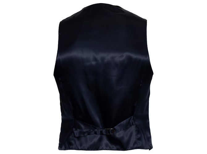 Wollweste von Emporio Armani in Grau. - Ansicht 2