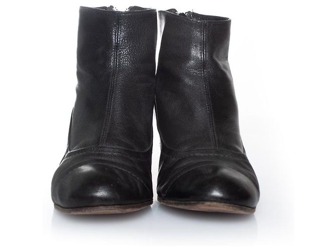 Lanvin Stiefeletten mit Kitten-Heel Schwarz - Ansicht 4