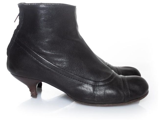 Lanvin Stiefeletten mit Kitten-Heel Schwarz - Ansicht 5