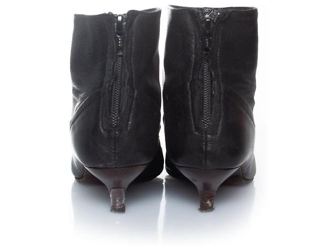 Lanvin Stiefeletten mit Kitten-Heel Schwarz - Ansicht 6