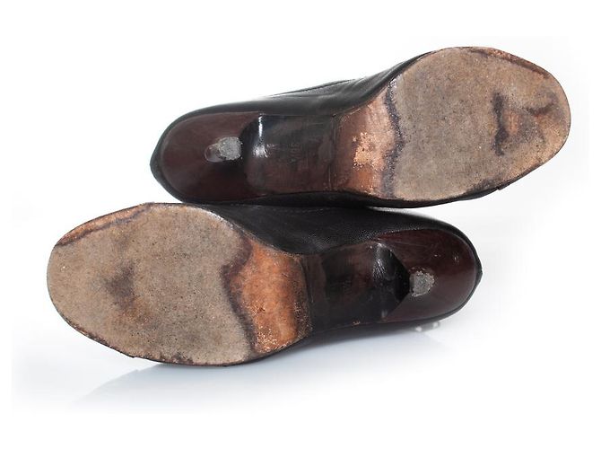 Lanvin Stiefeletten mit Kitten-Heel Schwarz - Ansicht 7