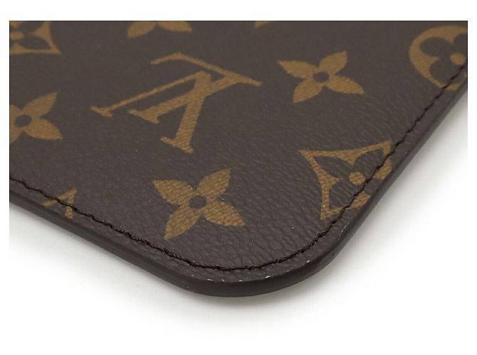 Pochette Neverfull Monogram Louis Vuitton Rosso - vista 3