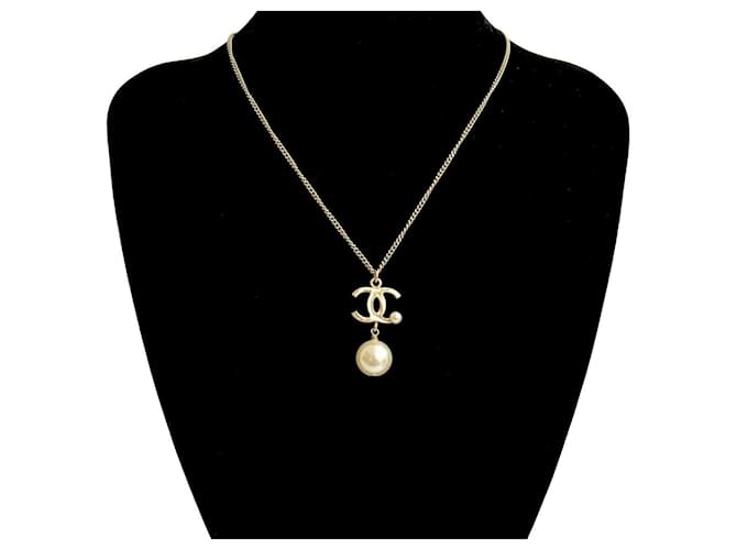 Collana Coco Mark di Chanel D'oro Metallico - vista 2