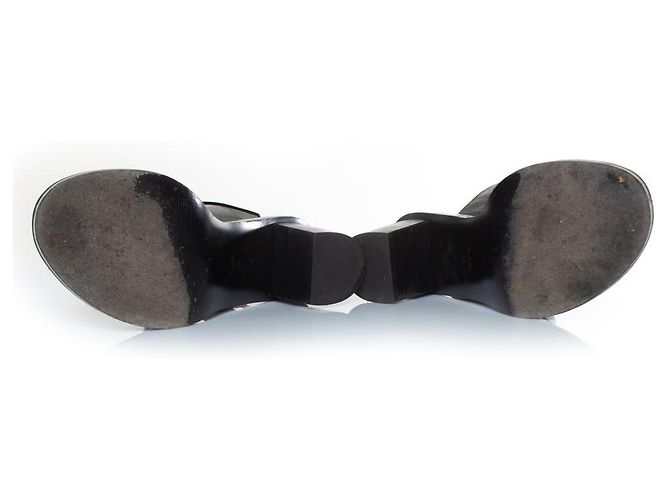 Sandale croisée en cuir Paul Smith Noir - vue 7