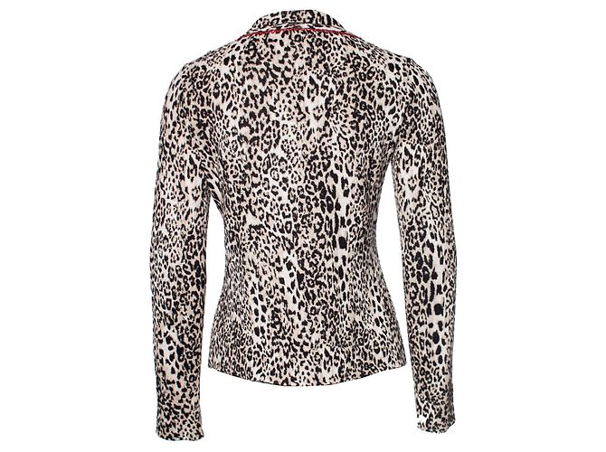 Marc Cain Cardigan mit Leopardenmuster Mehrfarben - Ansicht 3