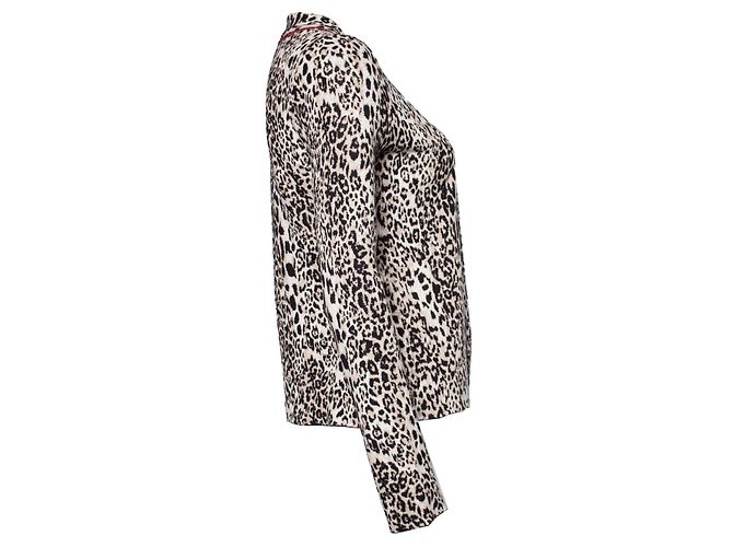 Marc Cain Cardigan mit Leopardenmuster Mehrfarben - Ansicht 4