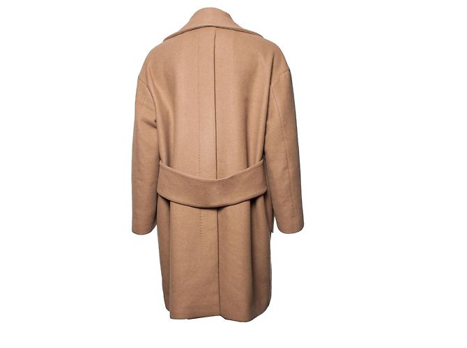 Abrigo oversized de cachemira marrón Gucci. Castaño - vista 2