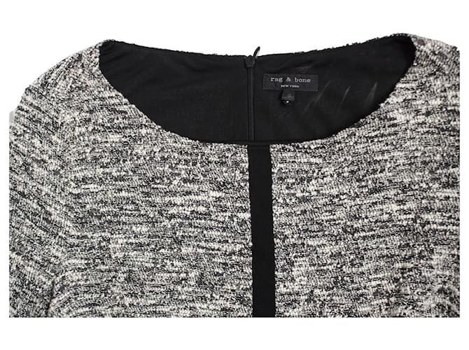 Vestido Boucle Rag & Bone Gris - vista 6