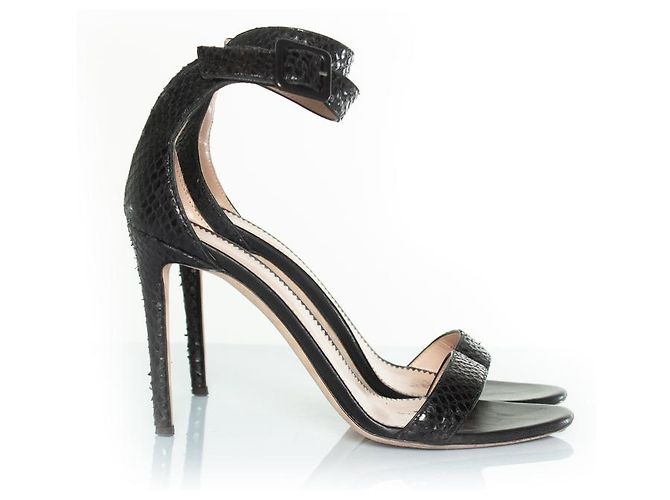 Giuseppe Zanotti Python Sandalen in Schwarz - Ansicht 4