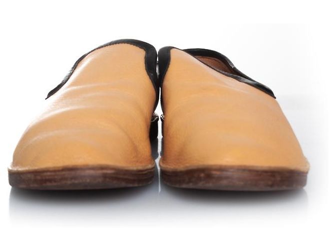 Joseph Leder Slipper Braun Beige - Ansicht 4